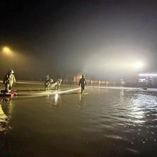 Trudne warunki atmosferyczne. Strażacy wypompowywali wodę