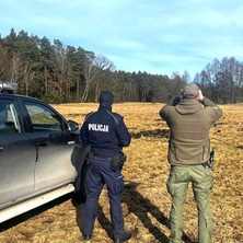 Policja i leśnicy razem przeciwko kłusownikom i szkodnictwu łowieckiemu